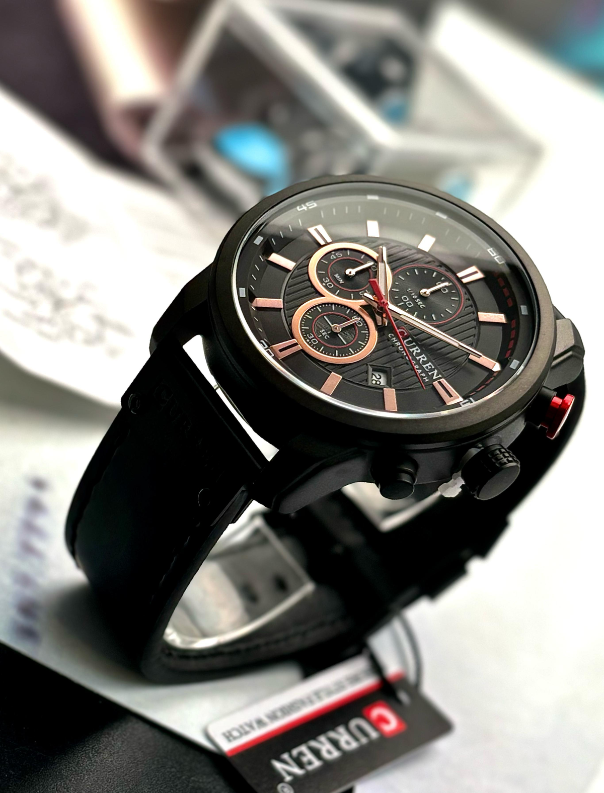 Reloj Curren Para Hombre Pulso Cuero