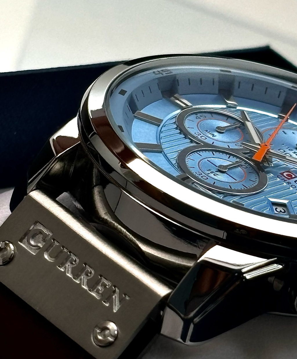 Reloj Curren Para Hombre Pulso Cuero